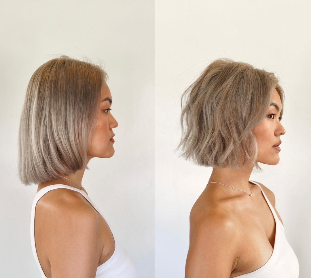 Get Inspired By The Long, Choppy, Textured Bob | Fashionisers©